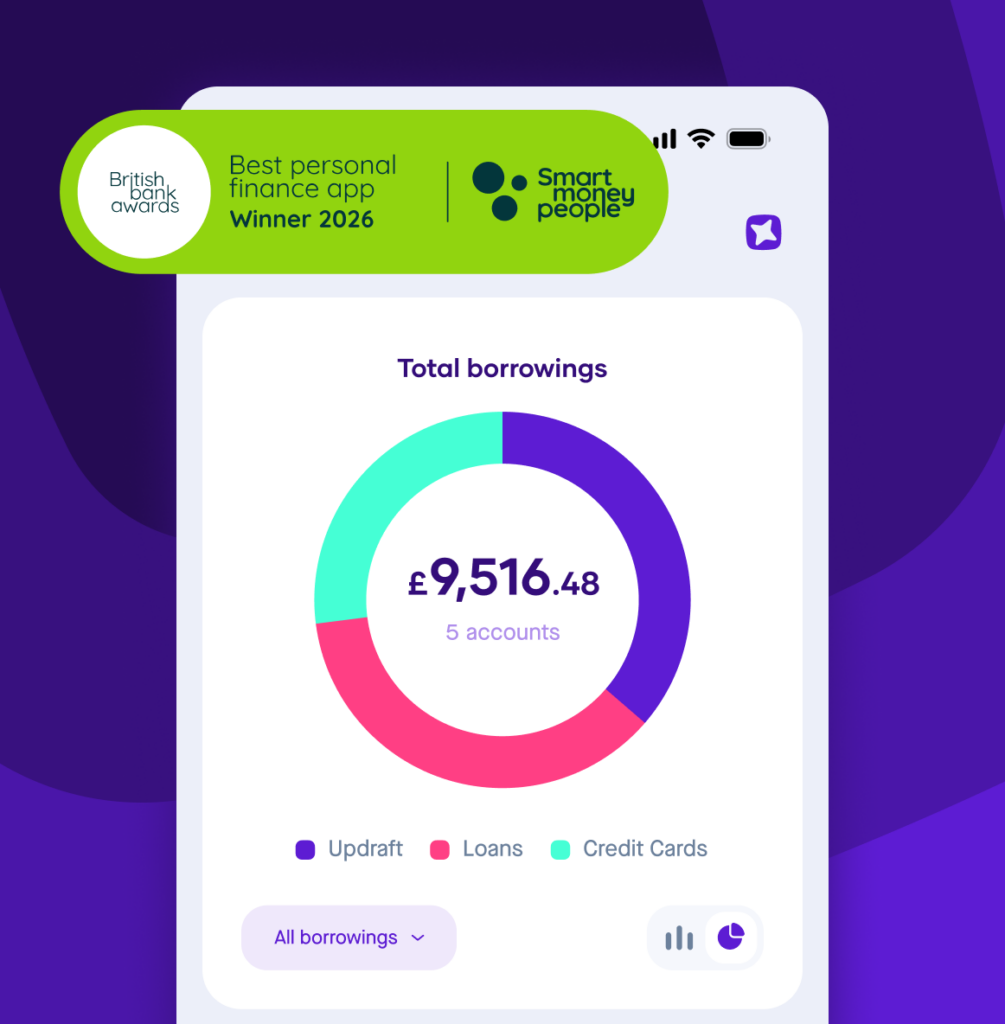 Updraft App Image - British Bank Award winner