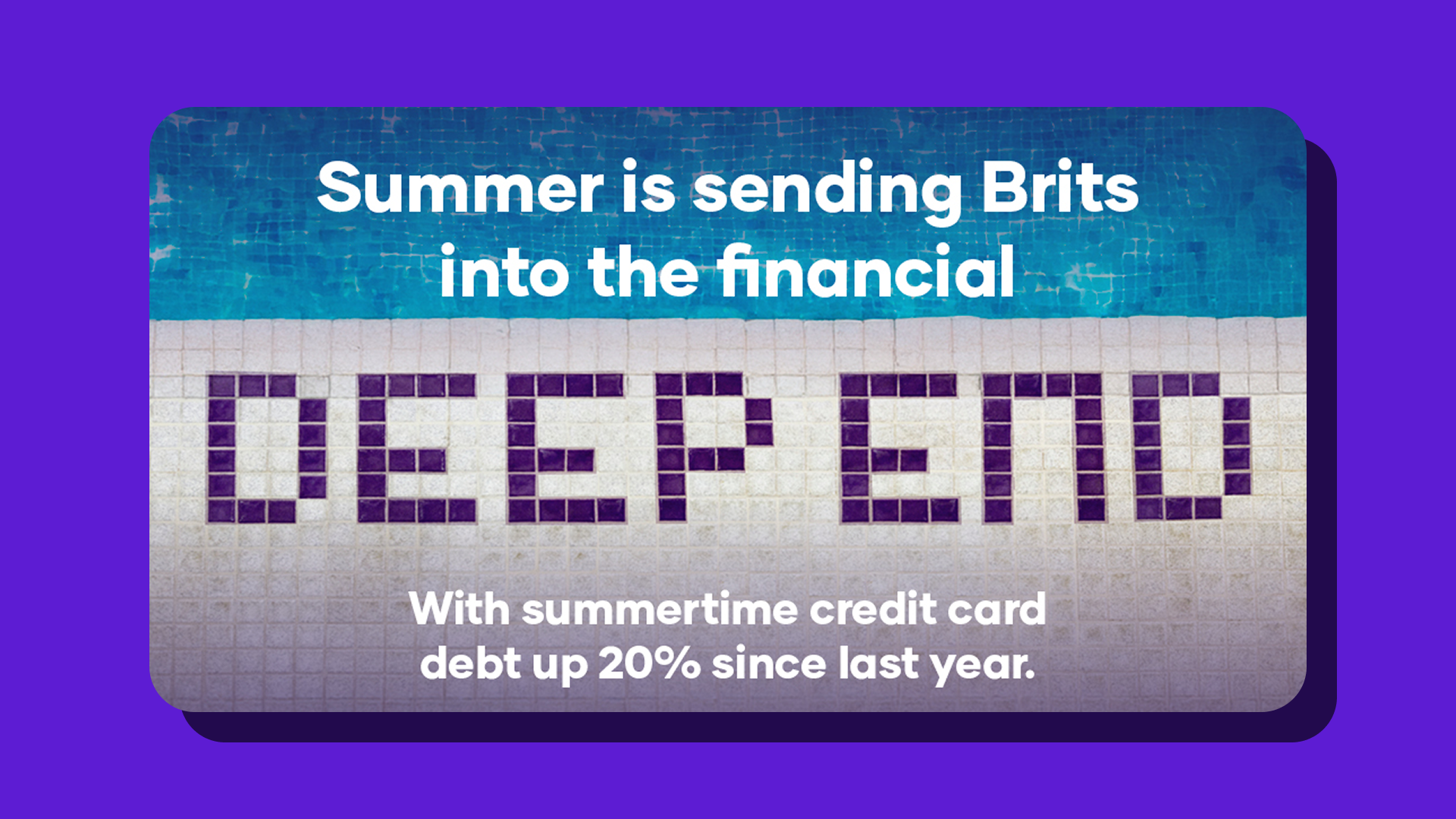 We’re helping Brits take control of their credit card debt this summer
